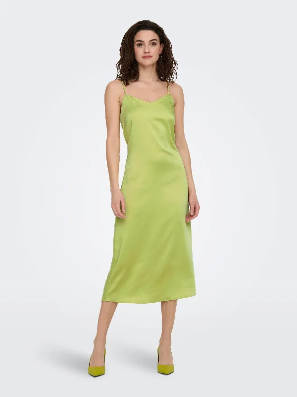 Γυναικείο φόρεμα σατέν ONLMAYRA SLIP TIE SATIN DRESS WVN 15255633 | 15255633 Tunics Ceremony elegant Γυναικείο φόρεμα σατέν ONLMAYRA SLIP TIE SATIN DRESS WVN 15255633 | 15255633 Tunics Ceremony elegant