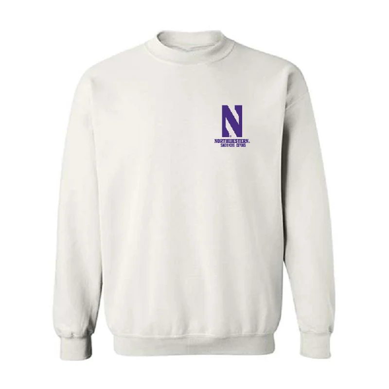 Northwestern - NCAA Women's Swimming & Diving : Claudia Chang - Classic Shersey Crewneck Sweatshirt Hoodie with Hood Adjustable Protection Northwestern - NCAA Women's Swimming & Diving : Claudia Chang - Classic Shersey Crewneck Sweatshirt Hoodie with Hood Adjustable Protection
