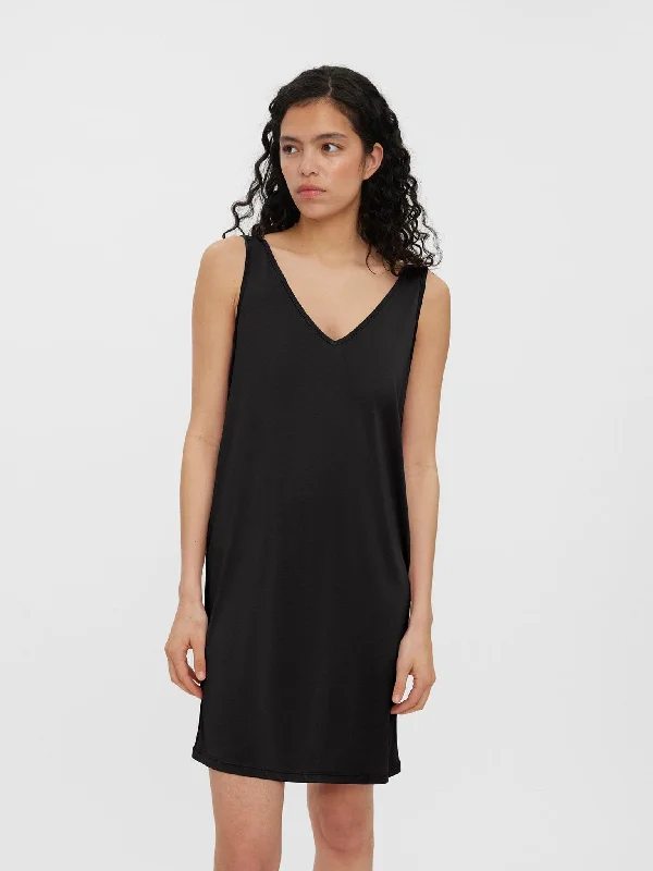 Γυναικείο φόρεμα VMFILLI V-NECK SL KNEE DRESS 10265015 | 10265015 Tunics Travel practical Γυναικείο φόρεμα VMFILLI V-NECK SL KNEE DRESS 10265015 | 10265015 Tunics Travel practical