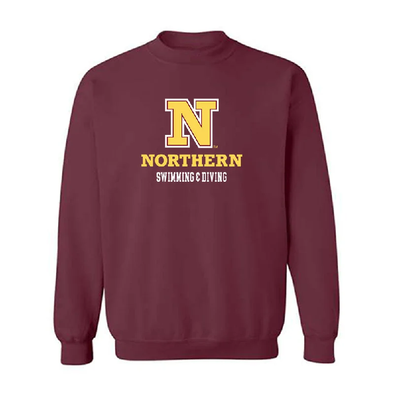 NSU - NCAA Women's Swimming & Diving : Haley Osborne - Crewneck Sweatshirt Hoodie with Pocket Utility Practical NSU - NCAA Women's Swimming & Diving : Haley Osborne - Crewneck Sweatshirt Hoodie with Pocket Utility Practical