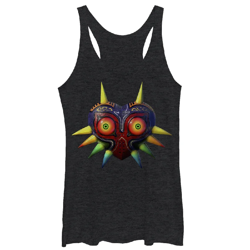 Women's Nintendo Legend of Zelda Majora's Mask Racerback Tank Top loose fit tank