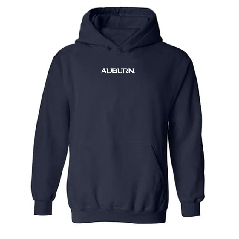 Auburn - NCAA Women's Swimming & Diving : Maggie Gholston - Replica Shersey Hooded Sweatshirt Hoodie with Frayed Bohemian Relaxed Auburn - NCAA Women's Swimming & Diving : Maggie Gholston - Replica Shersey Hooded Sweatshirt Hoodie with Frayed Bohemian Relaxed