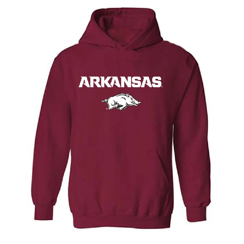 Arkansas - NCAA Women's Swimming & Diving : Gracie Colvin - Classic Shersey Hooded Sweatshirt Hoodie with Ribbed Neckline Snug Warm Arkansas - NCAA Women's Swimming & Diving : Gracie Colvin - Classic Shersey Hooded Sweatshirt Hoodie with Ribbed Neckline Snug Warm