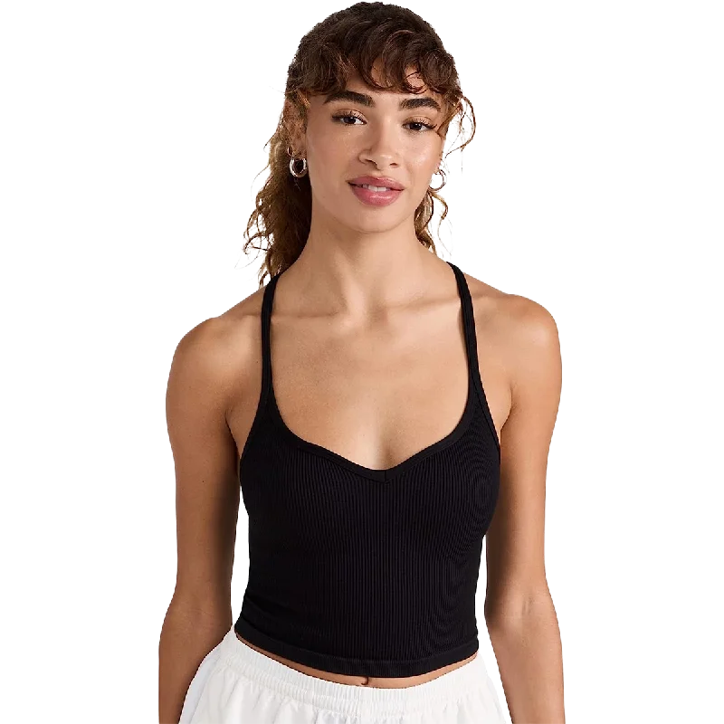 Free People Happiness Runs Sweetheart Cropped Tank chic tank top