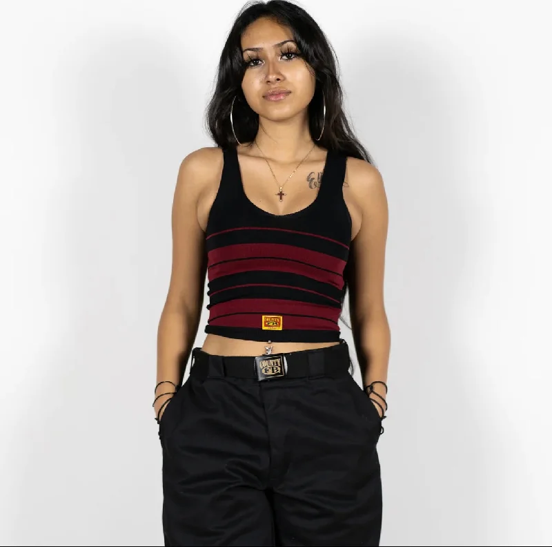Black/Burgundy