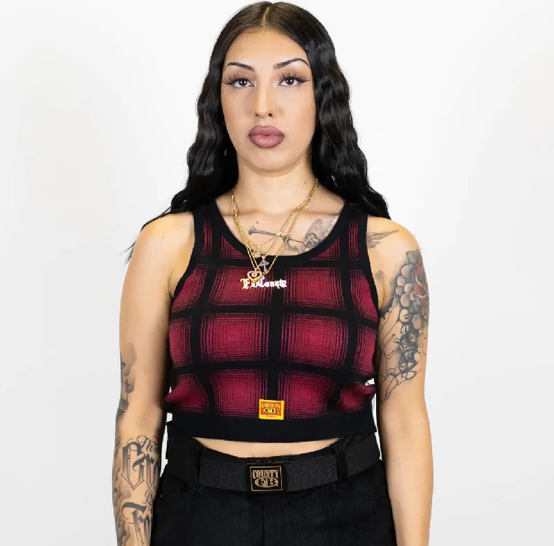 Black/Burgundy