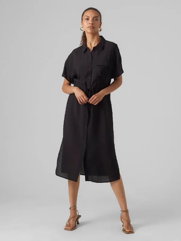 Γυναικείο φόρεμα σεμιζιέ VMIRIS S/S SHIRT CALF DRESS WVN GA 10298782 | 10298782 Tunics Exclusive limited Γυναικείο φόρεμα σεμιζιέ VMIRIS S/S SHIRT CALF DRESS WVN GA 10298782 | 10298782 Tunics Exclusive limited
