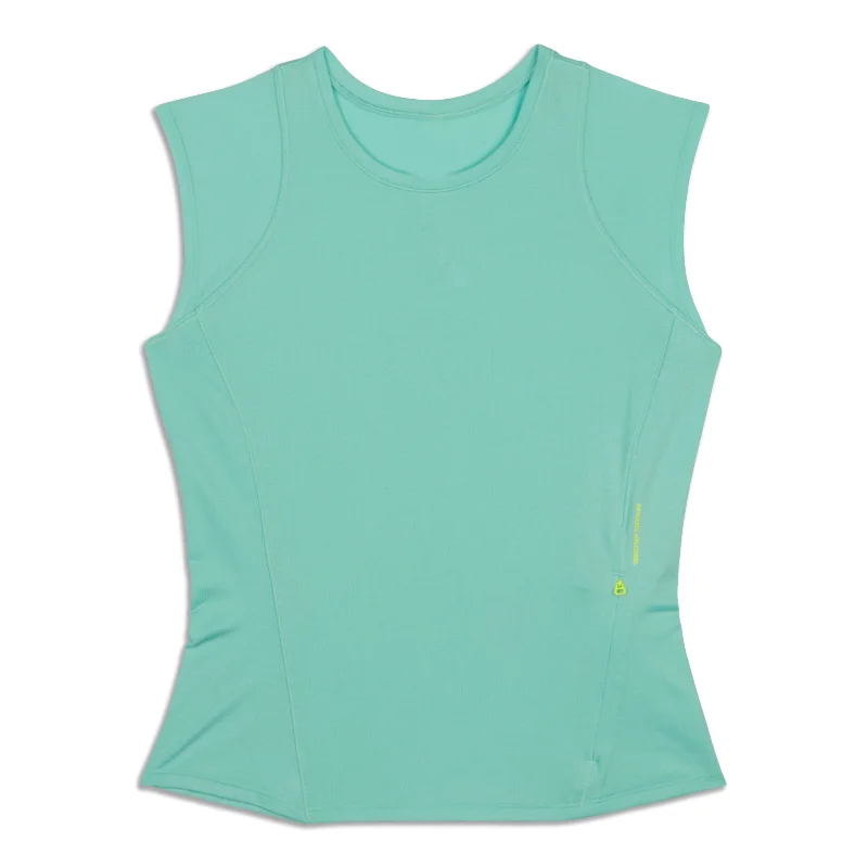Cap Sleeve Hiking Tank Top - Resale rhinestone tank top