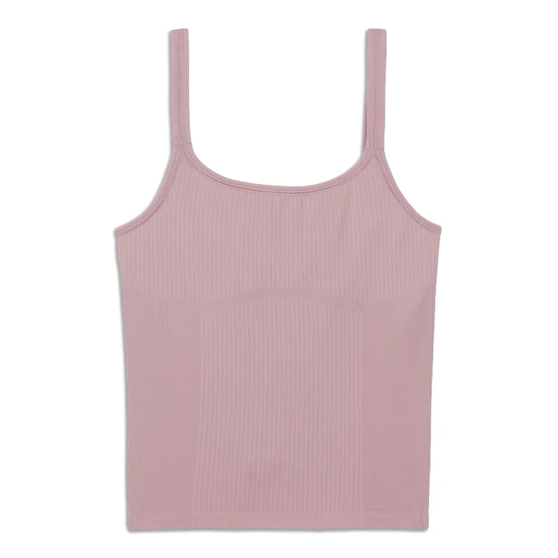 Ebb To Street Scoop-Neck Cropped Tank Top - Resale peach tank top