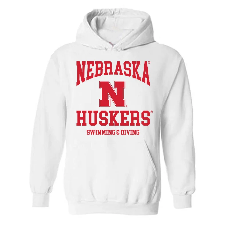 Nebraska - NCAA Women's Swimming & Diving : Katelyn Kilpatrick - Generic Shersey Hooded Sweatshirt Hoodie with Bell Sleeves Flared Feminine Nebraska - NCAA Women's Swimming & Diving : Katelyn Kilpatrick - Generic Shersey Hooded Sweatshirt Hoodie with Bell Sleeves Flared Feminine