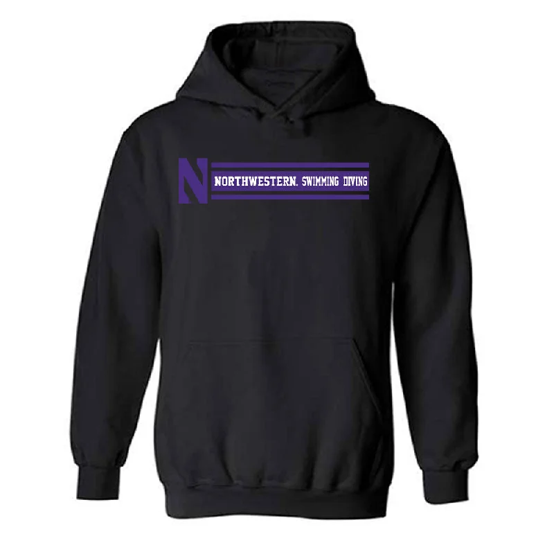 Northwestern - NCAA Women's Swimming & Diving : Claudia Chang - Classic Shersey Hooded Sweatshirt Hoodie with Ribbed Cuffs Snug Fit Comfort Northwestern - NCAA Women's Swimming & Diving : Claudia Chang - Classic Shersey Hooded Sweatshirt Hoodie with Ribbed Cuffs Snug Fit Comfort