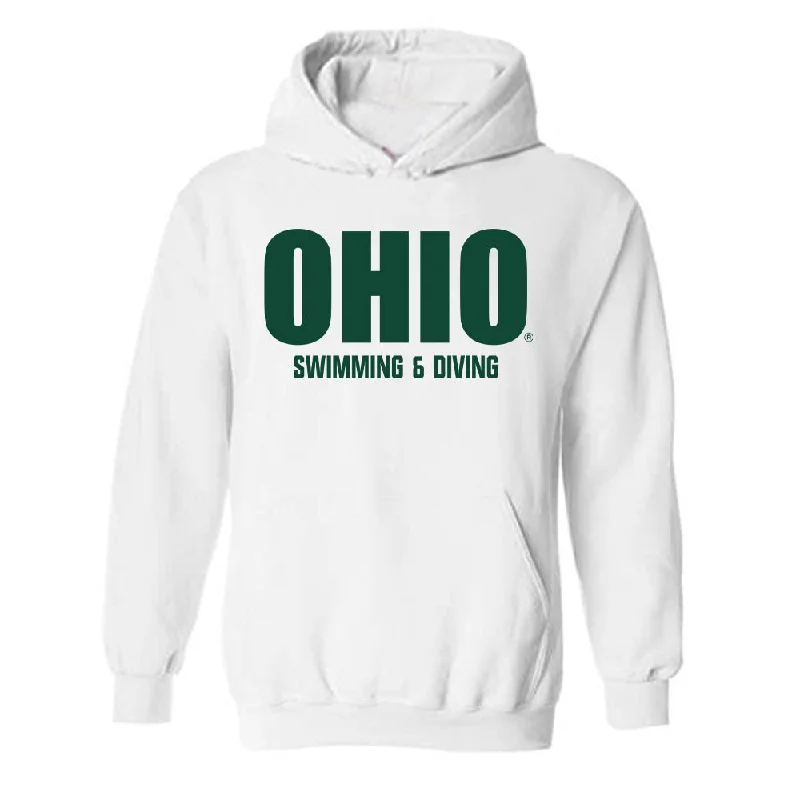 Ohio - NCAA Women's Swimming & Diving : Melanie Schweikert - Sports Shersey Hooded Sweatshirt Hoodie with Pastel Soft Subtle Ohio - NCAA Women's Swimming & Diving : Melanie Schweikert - Sports Shersey Hooded Sweatshirt Hoodie with Pastel Soft Subtle