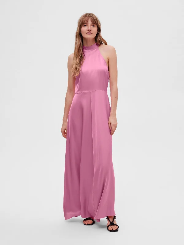 Γυναικείο φόρεμα σατέν SLFREGINA HALTERNECK ANKLE DRESS 16090980 | 16090980 Tunics New arrival Γυναικείο φόρεμα σατέν SLFREGINA HALTERNECK ANKLE DRESS 16090980 | 16090980 Tunics New arrival