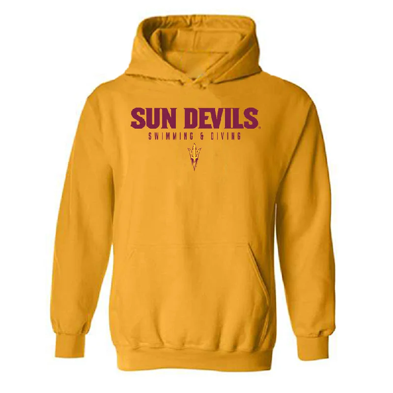 Arizona State - NCAA Women's Swimming & Diving : Erin Milligan - Classic Shersey Hooded Sweatshirt Cotton Hoodie Fleece Lining Warmth Arizona State - NCAA Women's Swimming & Diving : Erin Milligan - Classic Shersey Hooded Sweatshirt Cotton Hoodie Fleece Lining Warmth