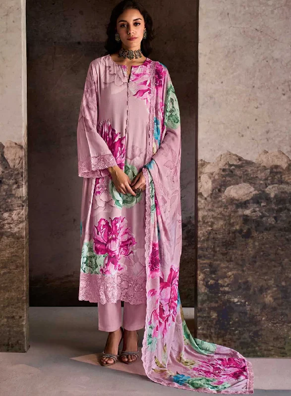 Kimora Pure Muslin Pink Unstitched Suit Dress Material with Embroidery Tunics Bestseller popular Kimora Pure Muslin Pink Unstitched Suit Dress Material with Embroidery Tunics Bestseller popular