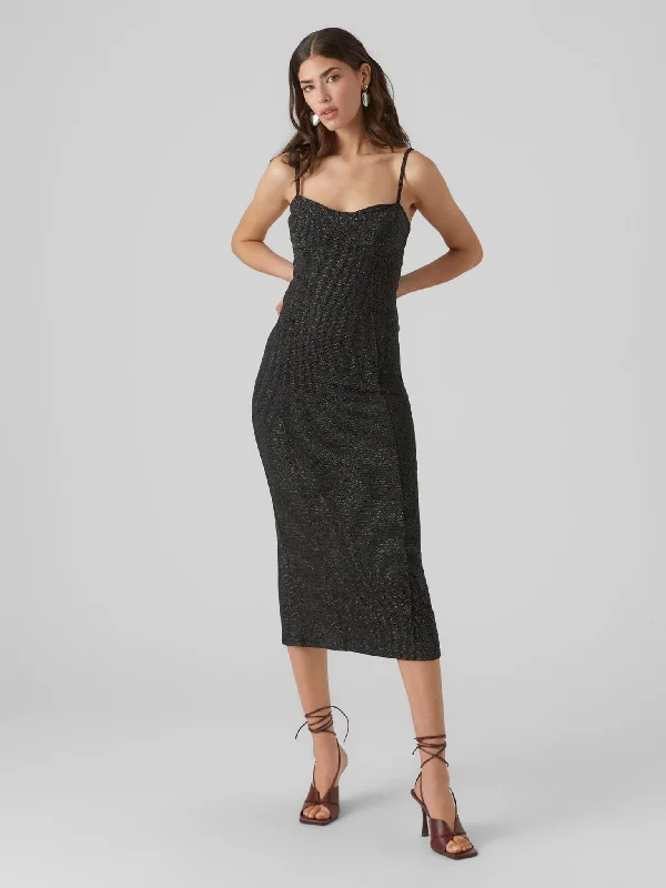 Γυναικείο φόρεμα γκλίτερ VMKANVA SINGLET CALF DRESS JRS 10296869 | 10296869 Tunics Stylish elegant Γυναικείο φόρεμα γκλίτερ VMKANVA SINGLET CALF DRESS JRS 10296869 | 10296869 Tunics Stylish elegant