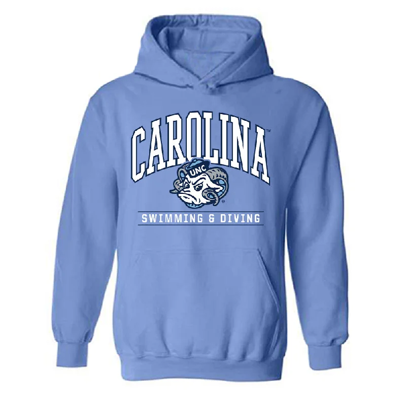 UNC - NCAA Women's Swimming & Diving : Skyler Smith - Classic Shersey Hooded Sweatshirt Hoodie with Hem Drawcord Adjustable Customizable UNC - NCAA Women's Swimming & Diving : Skyler Smith - Classic Shersey Hooded Sweatshirt Hoodie with Hem Drawcord Adjustable Customizable