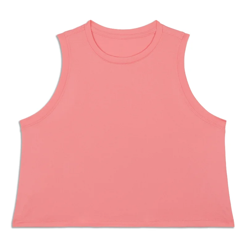 Ultralight Waist-Length Tank Top - Resale sequin tank top