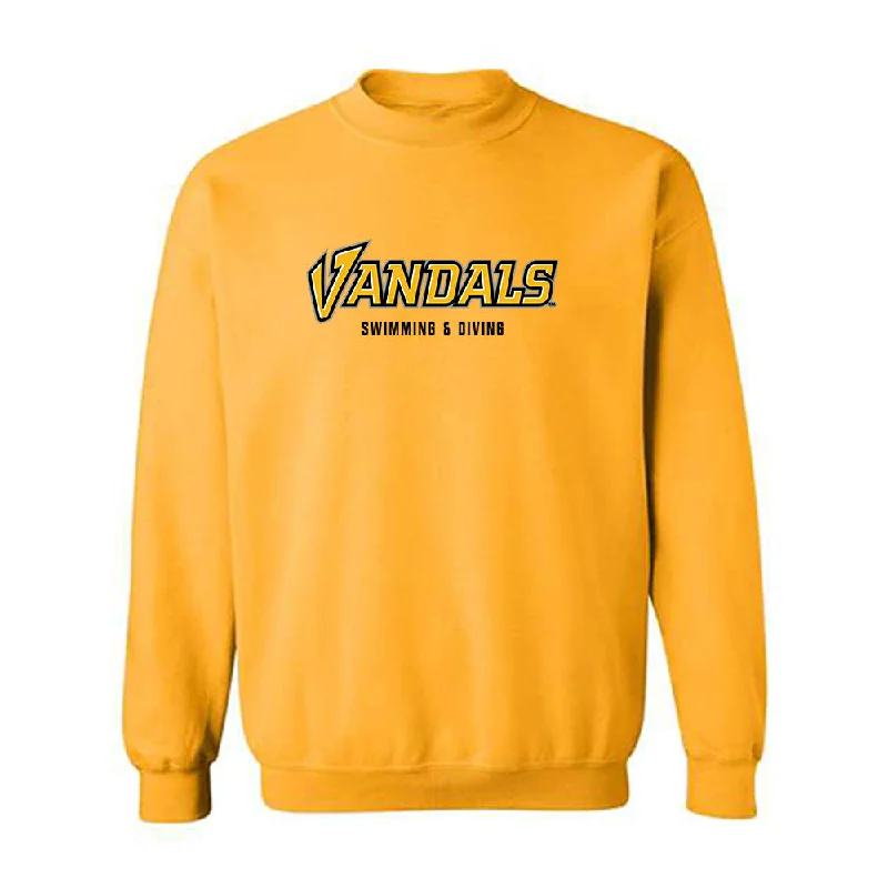 Idaho - NCAA Women's Swimming & Diving : Ginger Kiefer - Crewneck Sweatshirt Hoodie with Lace Feminine Delicate Idaho - NCAA Women's Swimming & Diving : Ginger Kiefer - Crewneck Sweatshirt Hoodie with Lace Feminine Delicate