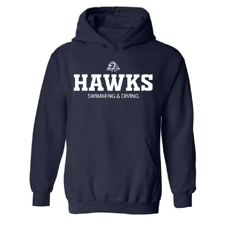 Monmouth - NCAA Women's Swimming & Diving : Corinne Pepper - Hooded Sweatshirt Cotton Hoodie Fleece Lining Warmth Monmouth - NCAA Women's Swimming & Diving : Corinne Pepper - Hooded Sweatshirt Cotton Hoodie Fleece Lining Warmth