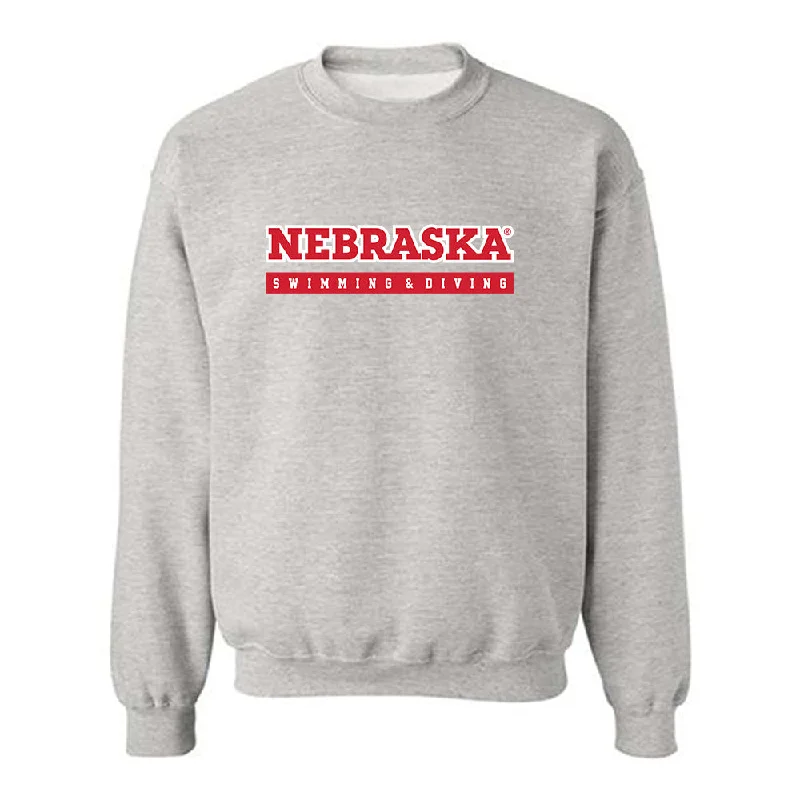 Nebraska - NCAA Women's Swimming & Diving : JoJo Randby - Classic Shersey Crewneck Sweatshirt Hoodie with Cuffed Sleeves Snug Secure Nebraska - NCAA Women's Swimming & Diving : JoJo Randby - Classic Shersey Crewneck Sweatshirt Hoodie with Cuffed Sleeves Snug Secure