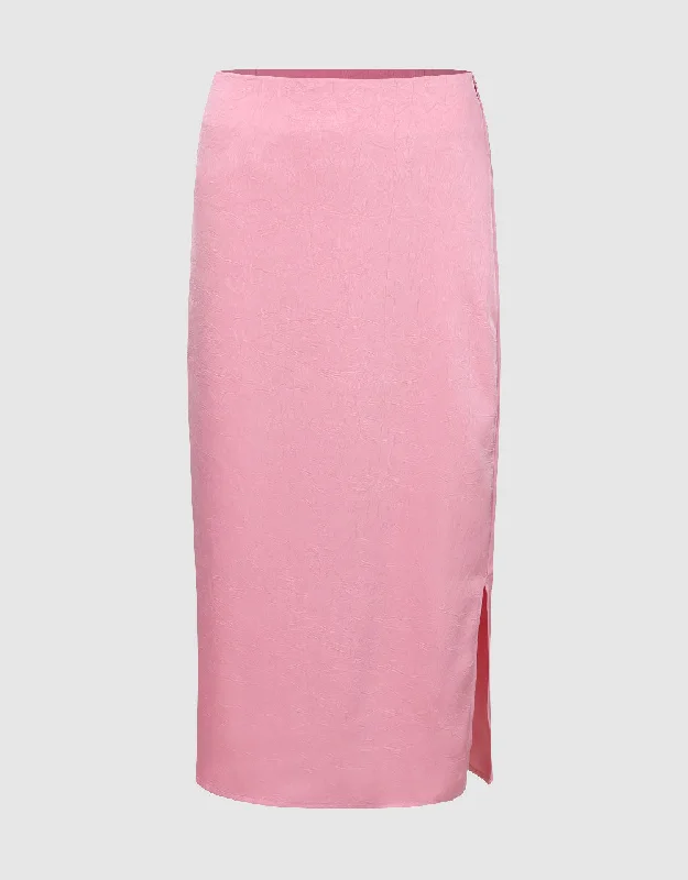 Midi Straight Skirt mini skirt trendy