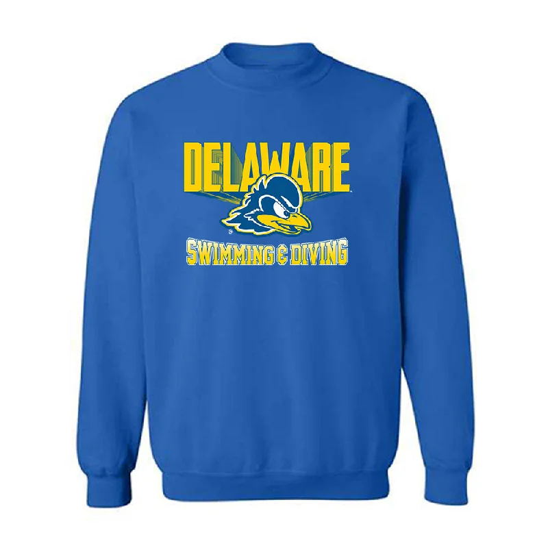 Delaware - NCAA Women's Swimming & Diving : Brenna Ross - Crewneck Sweatshirt Hoodie with Gradient Ombre Colorful Delaware - NCAA Women's Swimming & Diving : Brenna Ross - Crewneck Sweatshirt Hoodie with Gradient Ombre Colorful