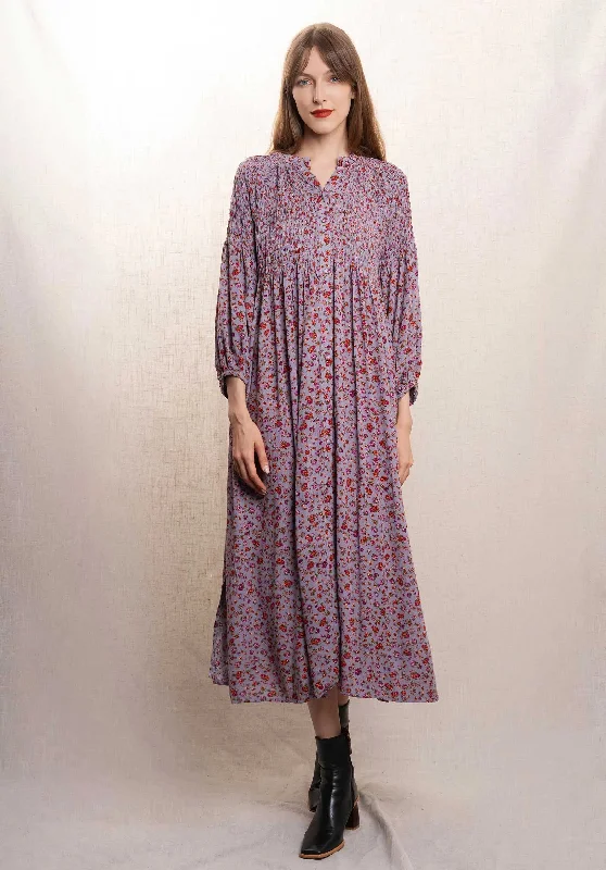 Dress Kc975 Dress Gris-Violet Tunics Mesh breathable