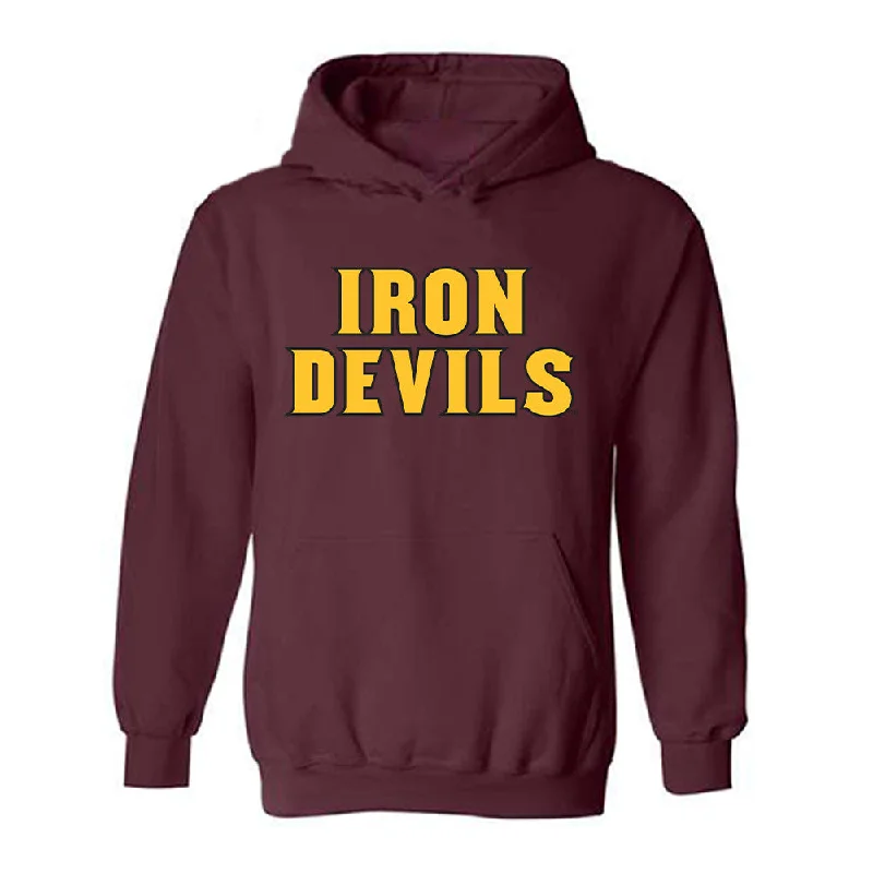 Arizona State - NCAA Women's Swimming & Diving : Erin Milligan - Replica Shersey Hooded Sweatshirt Hoodie with Logo Branding Identity Arizona State - NCAA Women's Swimming & Diving : Erin Milligan - Replica Shersey Hooded Sweatshirt Hoodie with Logo Branding Identity