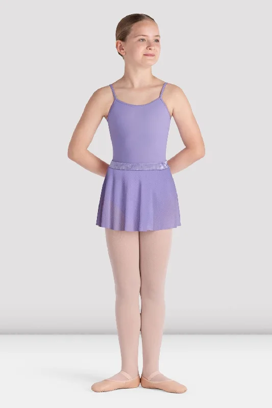 Girls Sadie Mesh Skirt asymmetrical skirt cut