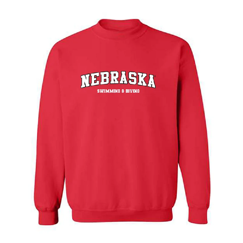 Nebraska - NCAA Women's Swimming & Diving : Katelyn Kilpatrick - Crewneck Sweatshirt Hoodie with Neon Bright Vibrant Nebraska - NCAA Women's Swimming & Diving : Katelyn Kilpatrick - Crewneck Sweatshirt Hoodie with Neon Bright Vibrant
