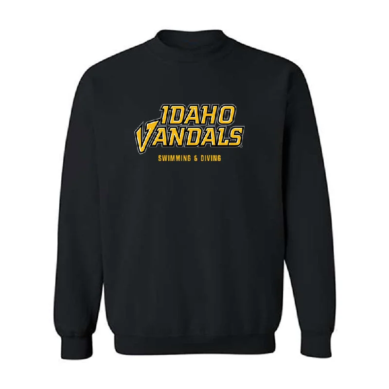Idaho - NCAA Women's Swimming & Diving : Ginger Kiefer - Crewneck Sweatshirt Hoodie with Emblem Brand Identity Idaho - NCAA Women's Swimming & Diving : Ginger Kiefer - Crewneck Sweatshirt Hoodie with Emblem Brand Identity