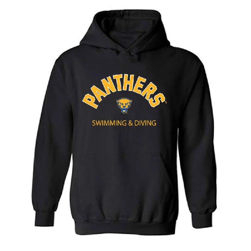 Pittsburgh - NCAA Women's Swimming & Diving : Megan Iannon - Hooded Sweatshirt Hoodie with Zipper Versatile Modern Pittsburgh - NCAA Women's Swimming & Diving : Megan Iannon - Hooded Sweatshirt Hoodie with Zipper Versatile Modern