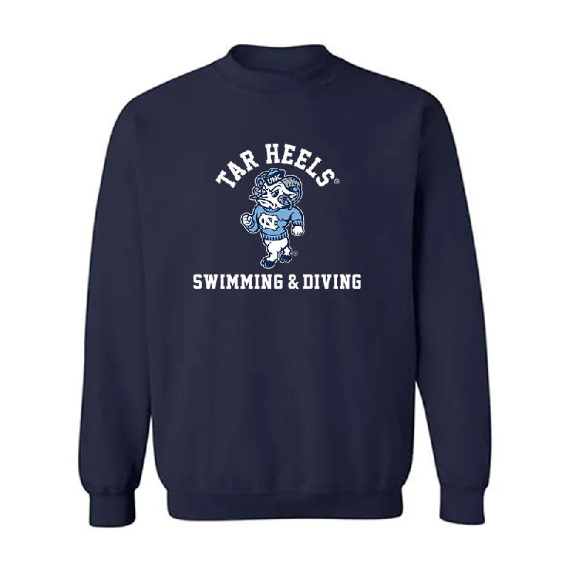 UNC - NCAA Women's Swimming & Diving : Skyler Smith - Classic Shersey Crewneck Sweatshirt Hoodie with Hem Applique Textured Unique UNC - NCAA Women's Swimming & Diving : Skyler Smith - Classic Shersey Crewneck Sweatshirt Hoodie with Hem Applique Textured Unique