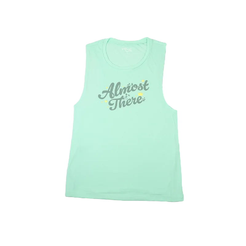Pep & BB Flowy Scoop Muscle Tank grey tank top