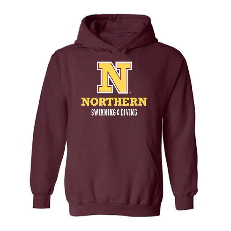 NSU - NCAA Women's Swimming & Diving : Jacie-Aspen Flockhart - Hooded Sweatshirt Hoodie with Ribbed Cuffs Snug Fit Comfort NSU - NCAA Women's Swimming & Diving : Jacie-Aspen Flockhart - Hooded Sweatshirt Hoodie with Ribbed Cuffs Snug Fit Comfort