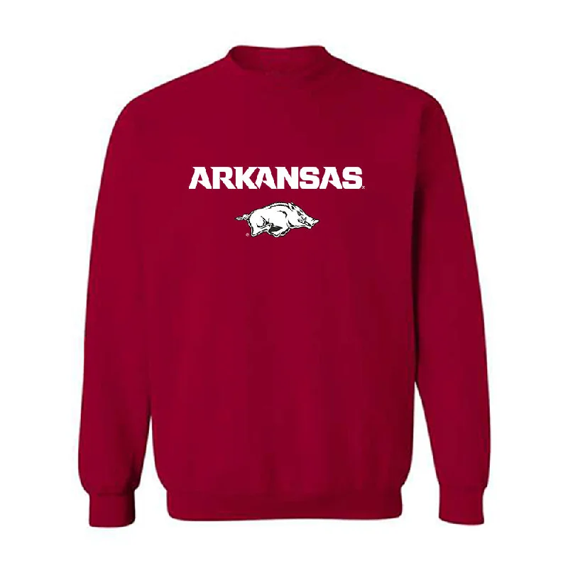 Arkansas - NCAA Women's Swimming & Diving : Gracie Colvin - Classic Shersey Crewneck Sweatshirt Hoodie with Elastic Cuffs Stretchable Comfortable Arkansas - NCAA Women's Swimming & Diving : Gracie Colvin - Classic Shersey Crewneck Sweatshirt Hoodie with Elastic Cuffs Stretchable Comfortable