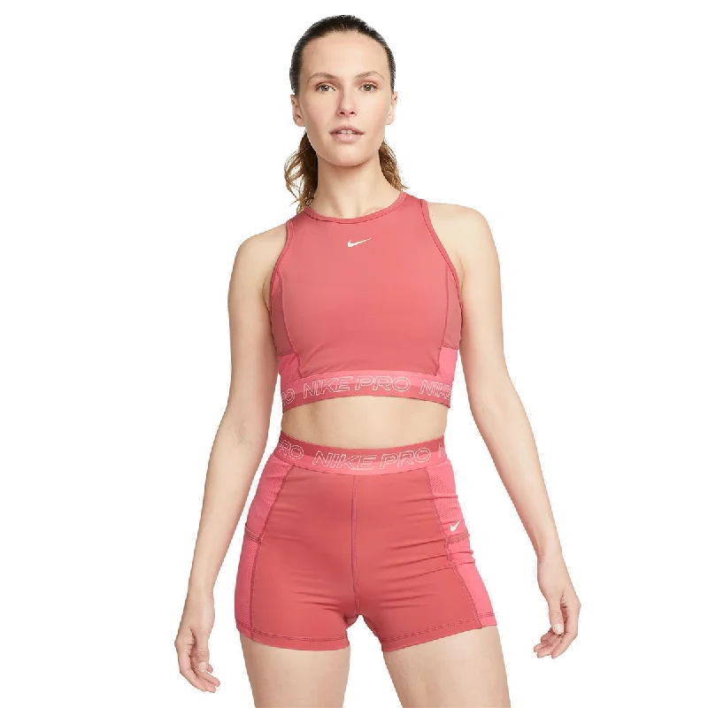 Nike Non Padded Dri-FIT Crop Tank Femme vibrant tank top
