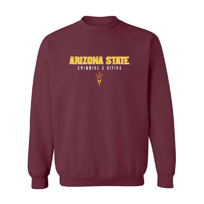 Arizona State - NCAA Women's Swimming & Diving : Erin Milligan - Classic Shersey Crewneck Sweatshirt Hooded Sweatshirt Casual Wear Street Style Arizona State - NCAA Women's Swimming & Diving : Erin Milligan - Classic Shersey Crewneck Sweatshirt Hooded Sweatshirt Casual Wear Street Style