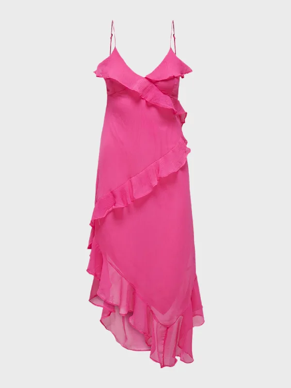 Γυναικείο φόρεμα ONLASTA LIFE STRAP FRILL ANKEL DRESS PTM 15322913 | 15322913 Tunics Party sparkling Γυναικείο φόρεμα ONLASTA LIFE STRAP FRILL ANKEL DRESS PTM 15322913 | 15322913 Tunics Party sparkling