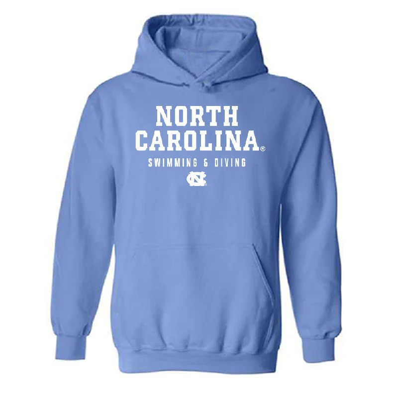 UNC - NCAA Women's Swimming & Diving : Skyler Smith - Classic Shersey Hooded Sweatshirt Hoodie with Hem Patch Decorative Personalized UNC - NCAA Women's Swimming & Diving : Skyler Smith - Classic Shersey Hooded Sweatshirt Hoodie with Hem Patch Decorative Personalized