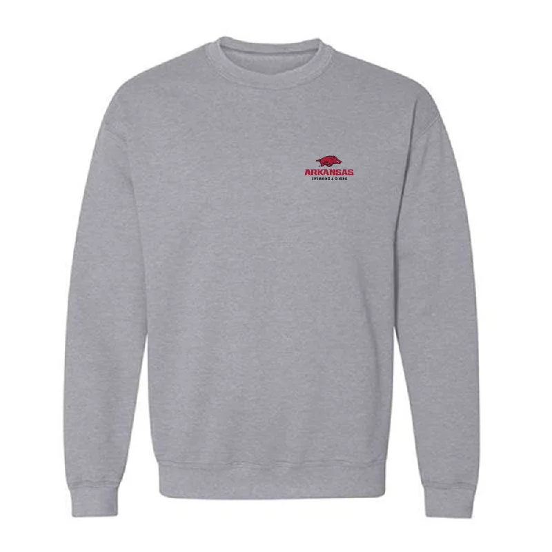 Arkansas - NCAA Women's Swimming & Diving : Majo Sanchez - Crewneck Sweatshirt Hoodie with Magnetic Closure Innovative Modern Arkansas - NCAA Women's Swimming & Diving : Majo Sanchez - Crewneck Sweatshirt Hoodie with Magnetic Closure Innovative Modern