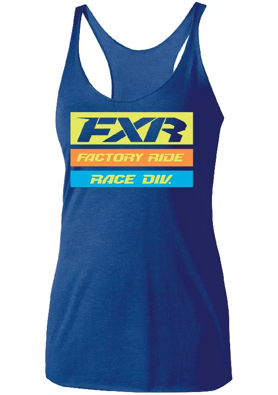 Women's Race Division Tank 18S chic tank top