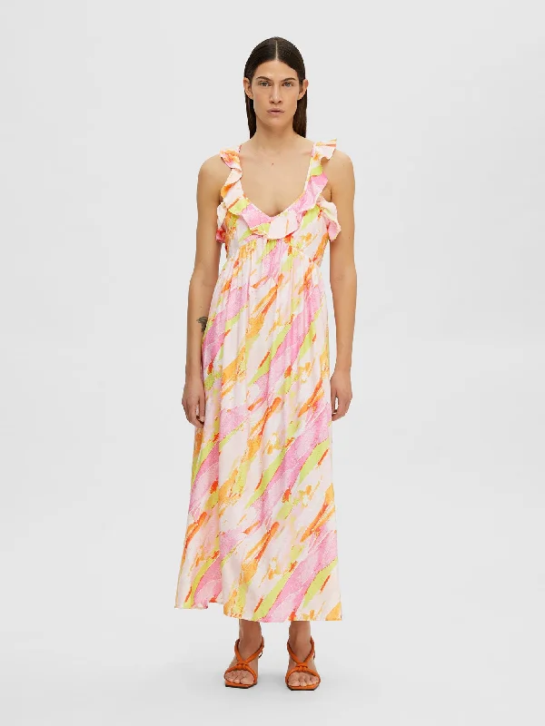 Γυναικείο φόρεμα SLFAURELIA SL RUFFLED ANKLE DRESS 16089827 | 16089827 Tunics Handmade artisanal Γυναικείο φόρεμα SLFAURELIA SL RUFFLED ANKLE DRESS 16089827 | 16089827 Tunics Handmade artisanal