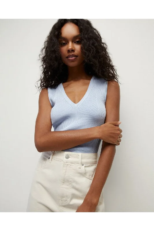 Veronica Beard Sid Sleeveless Pullover Bolero Style Sweater