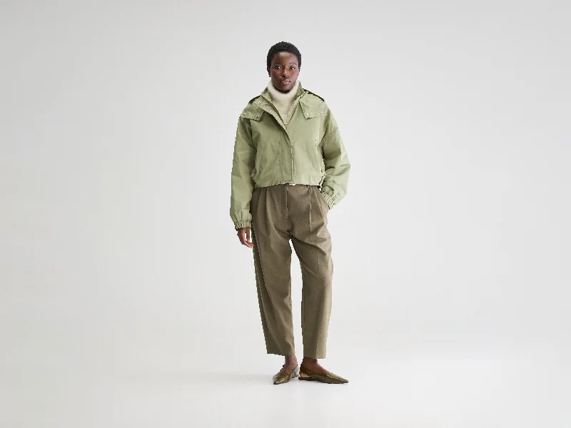 Herna rain jacket (251 / W / SAUGE) Collared Jacket Crew Neck Jacket Turtle Neck Jacket Herna rain jacket (251 / W / SAUGE) Collared Jacket Crew Neck Jacket Turtle Neck Jacket