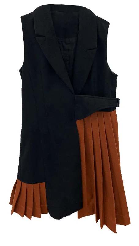 Trench Coat Jumper D-1005 Toggled Drawstring Belted
