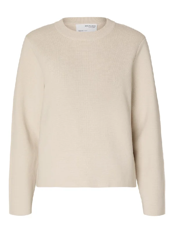 Selected Femme Liva - Strikkket pullover Open Front Cardigan