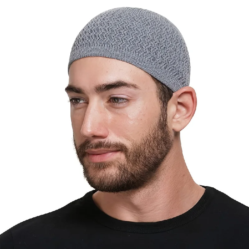 Unisex Acrylic Knitted Beanie Cap - Soft, Warm, Wavy Jacquard Dome Design - Ideal Gift for Spring and Autumn, Muslim Pullover Style, Casual Wear for Men and Women Thick Cable Knit Unisex Acrylic Knitted Beanie Cap - Soft, Warm, Wavy Jacquard Dome Design - Ideal Gift for Spring and Autumn, Muslim Pullover Style, Casual Wear for Men and Women Thick Cable Knit