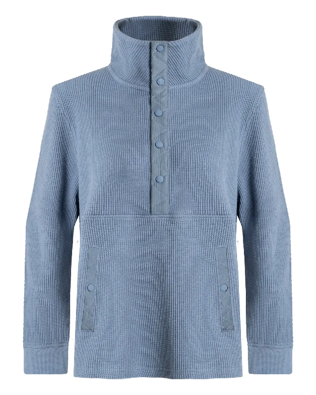 Poleron PullOver Eco Degnak Mujer Boyleg Sleeve Pullover